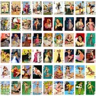 Playing Cards   Lively Women Vintage Retro Beautiful Sexy Pin Up Artworks 052