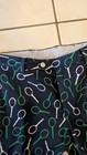 Brooks Brothers Milano Fit Golf Chino Pants Tennis Print Mens 36x30 Prepp Guc