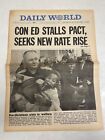 Daily World Cpusa Communist Marxist Newspaper - Htf - Original - Dec 7 1968