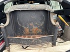 Antique Cast Iron Victorian Fireplace Insert
