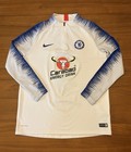 Chelsea Fc Nike Vaporknit 1 4 Zip Mens L 2018 2019 Strike Drill Training Soccer