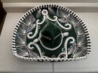 Pigalle Elegante Xxxxx Vintage Green white Mexican Mariachi Sombrero Hat 