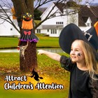 Halloween Decorations Outdoor Crashing Witch 44   Flying Crashed Witches Hang   