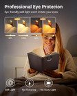 Usb Rechargeable Book Light For Reading In Bed  Clip-on Led Reading Lamps Portab
