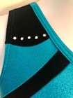 Gk Frozen Heart Child Medium Seaglass Foil Swar Ja Tank Gymnastic Leotard Cm