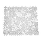 Idesign Blumz Kitchen Sink Protector Mat  Clear 11x12 
