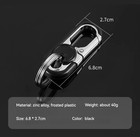 2pcs Men s Car Key Chain Durable Stainless Steel Keychain With Double Ring