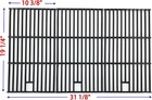 Dc123 19  Porcelain Cast Iron Grill Grates For Jenn Air 720-0062 720-0062-lp