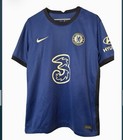 Nike Chelsea Fc 2020 21 Home Jersey Pulisic  10 Epl Patch Men   s Medium