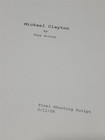 Michael Clayton 2 11 2006 Final Shooting Screenplay Script By Tony Gilroy