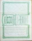 Nugget Corporation Of Oregon 1928 Gold Mining Stock Certificate Number 1  Or Ore