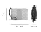 Coach Women s Small Corner Zip Wristlet Pouch Wallet Purse