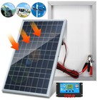 30w Watt Mono Solar Panel Kit 12v Battery Charger Power Home Boat Rv Off Grid