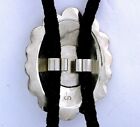1 2 3 Inch Navajo Southwest Concho Sterling Silver Bolo Tie And Tips Ebs1184oth