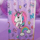 Nickelodeon Jojo Siwa Unicorn 13 Piece Shower Curtain With Rings Set  72 x72 