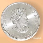 2020 2 Oz Canadian Twin Maple Leaf 10 Dollars   9999 Fine Silver Coin