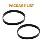 2 Pack Bissell Vacuum Belts     Replaces Style 7 9 10 For Powerforce   Cleanview
