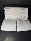 New Sonoma Blackout Window Curtain 2 Panels 50  X 108  Dynasty White Grommets