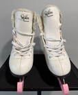 New Softskate By Jackson Figure Ice Skates Size 5 With Carry Case