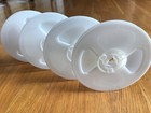 Super-8 200 Ft  White Plastic Movie Film Reels - Brand New 4-reel Pack Super 8mm