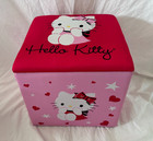 Sanrio Hello Kitty Storage Ottoman Chair New