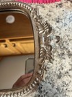 Ornate Silver Vanity Mirror  Very High Quality  