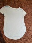 So Girls Large Active Top Blue Short Sleeve Athletic Performance Shirt