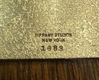 Antique Tiffany Studios New York Venetian Pattern Enameled Bookends  1683  Rare