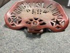 Antique 1880-1910cast Iron Tractor Seat Produced By The Rock Island Plow Company
