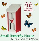 Butterfly House Amish Handmade Custom Recycled Poly Garden Post Mount Usa Made