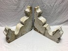 Antique Vtg Pair 12x13 Porch Gingerbread Bracket Corbels More Available 1564-26b