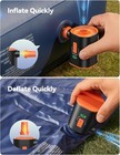  Air Pump For Inflatables With 3600 Mah Battery   Camping Light  Ultra-fast 