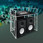 Dj Booth Portable Dj Facade Table Station Event Foldable Tabletop For Show Party