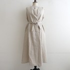 Doi Wrap Gown Apron Dress