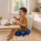 Toddler Booster Seat For Dining Table  Portable Kids Booster Seat With Safety   