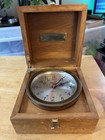 A Chelsea Quartz Ship s Clock In A Wooden Presentation Box 