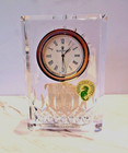 Waterford Lismore Clock Store Display Nobox Rare Dillards  150 Price Label On It
