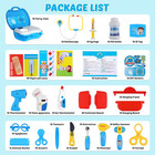 Doctor Kit For Kids  27pcs Pretend Medical Doctor Medical Playset With Electroni