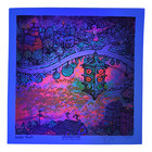 Marq Spusta  small Town   blue  Mini Print