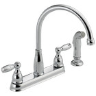 Delta Foundations Kitchen Faucet W  Chrome-certified Refurbished