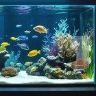 Clear Aquarium Fish Feeder With Suction Cup Transparent Feeding Tray Cylinder