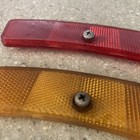 Vintage Schwinn Amber   Red Bike Wheel Spoke Reflectors 5621c-3a-4r 5623a 5624r