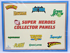 Dc Comics Super Heroes Collector Panels 22kt Gold Replica Stamps Usps Mbi