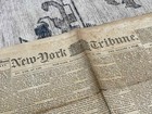 1863 Civil War Era Newspaper New York Tribune War Coverage July 23 1863