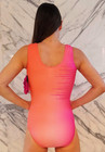 Gk Elite Gymnastics Leotard Adult Medium Am Competition Dance Costume Aerialist