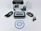 Dansrue Portable Cassette Player To Mp3 Converter Usb Cmp3 With Cd   Box Tested