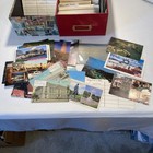 Huge Lot Of Vintage   Antique Post Cards Early 1900s To 1990   s Used Unused Hotel