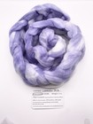 Merino bamboo nylon Lavender Wool Fiber Art Braid For Spinning felting - 4 Oz