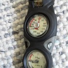 Aqua Lung Legend Scuba Regulator Set W  3-gauge Console Pressure Depth Gauges
