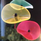 Set Of 3 Cazador-del-sol Poppy Suncatcher Mini Rainbow Mixed Wavy Sun Catcher